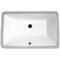 Anzzi Rhodes 21" Ceramic Undermount Sink Basin in White LS-AZ112 - alternate 4